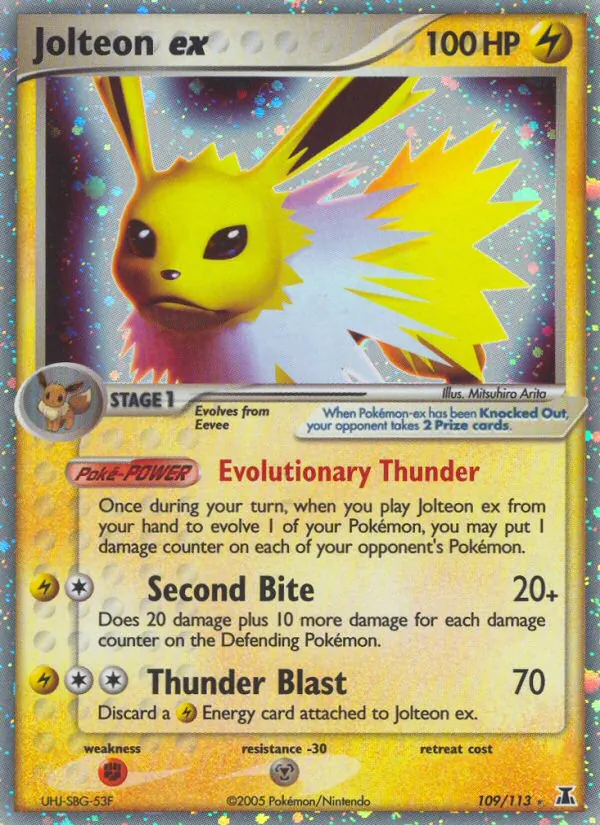 Jolteon ex 109/113
