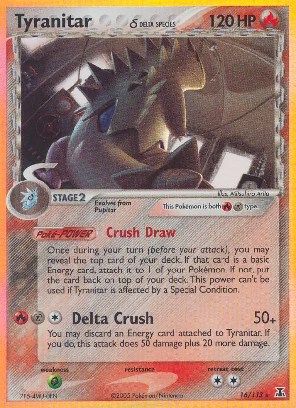 Tyranitar δ 16/113