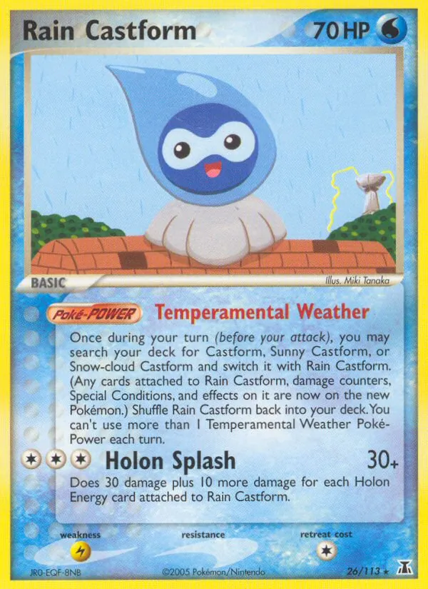 Rain Castform 26/113