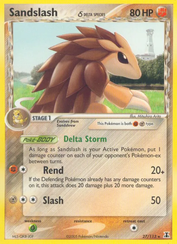 Sandslash δ 27/113