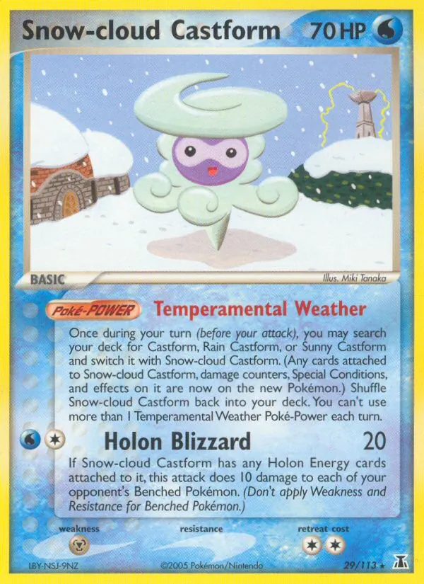 Snow-cloud Castform 29/113