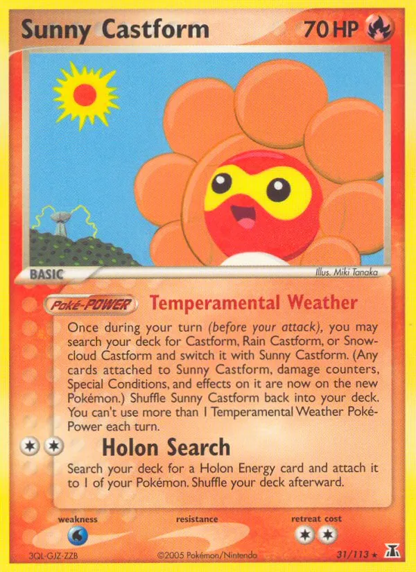 Sunny Castform 31/113