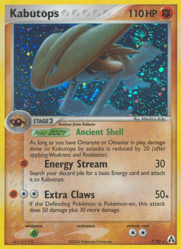 Kabutops 7/92