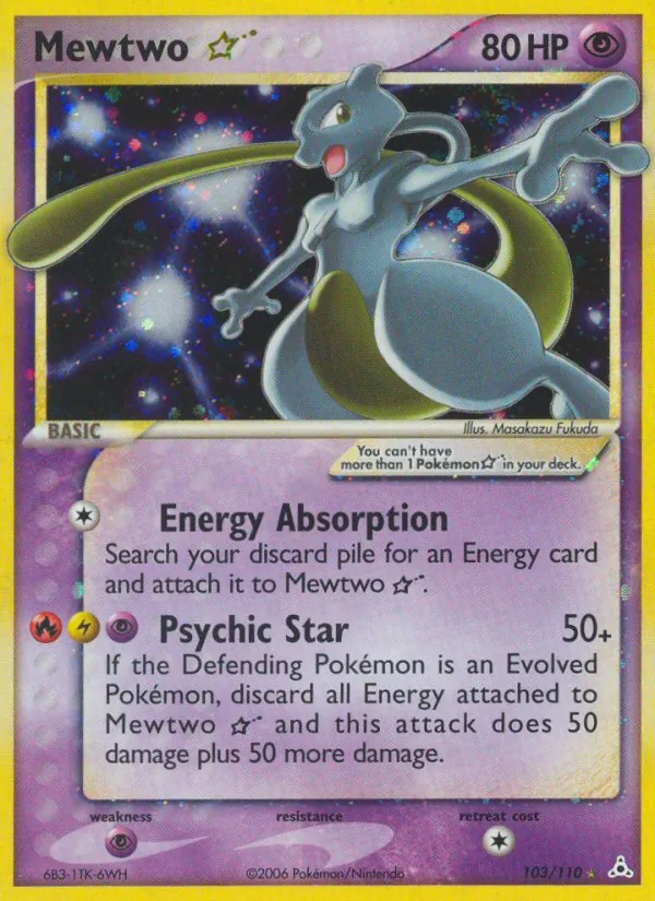 Mewtwo Star 103/110