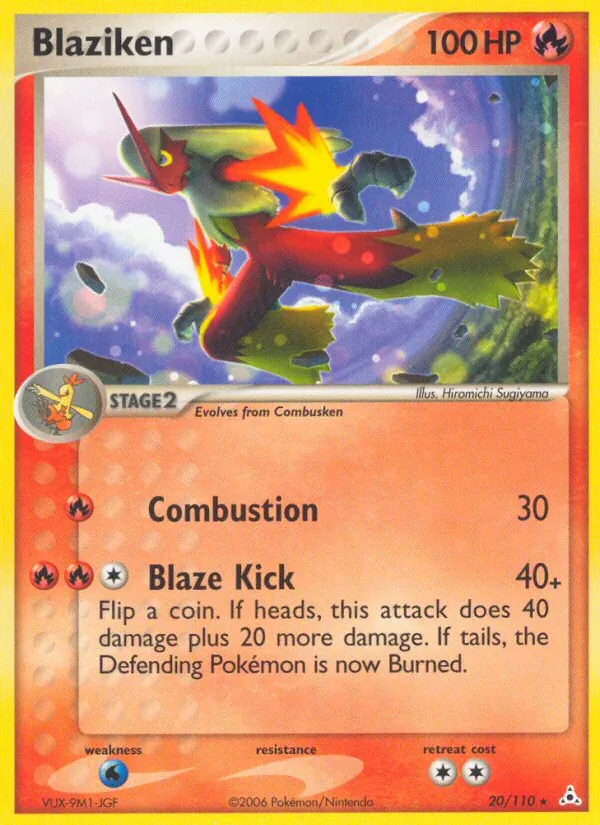 Blaziken 20/110