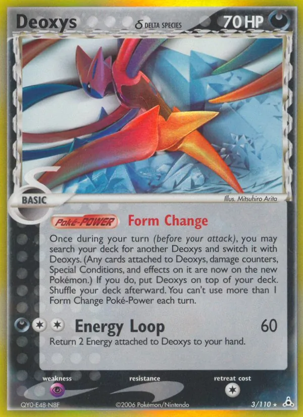 Deoxys δ 3/110