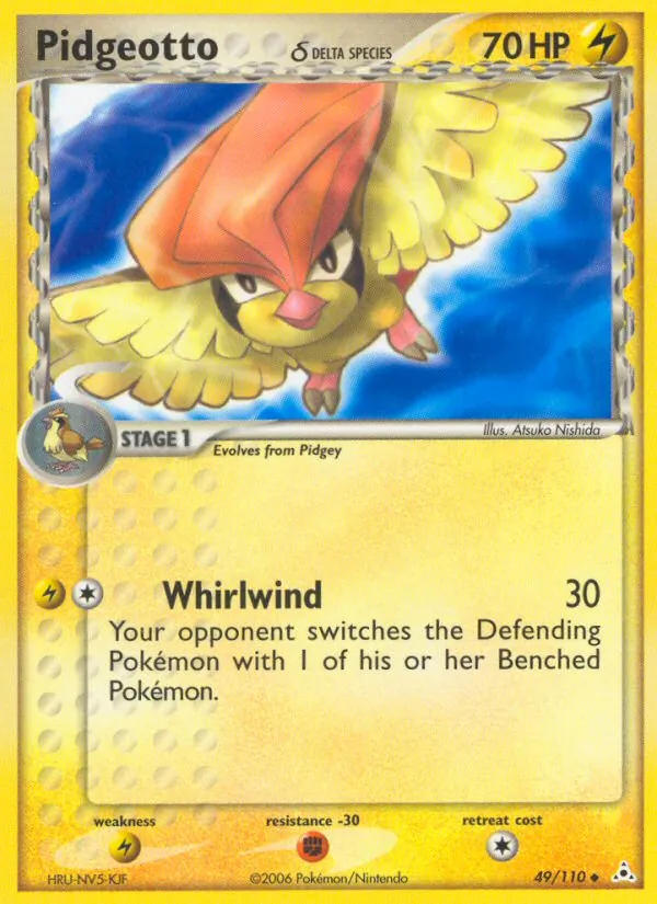 Pidgeotto δ 49/110