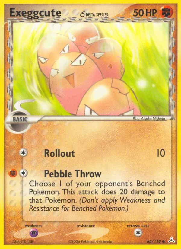 Exeggcute δ 65/110