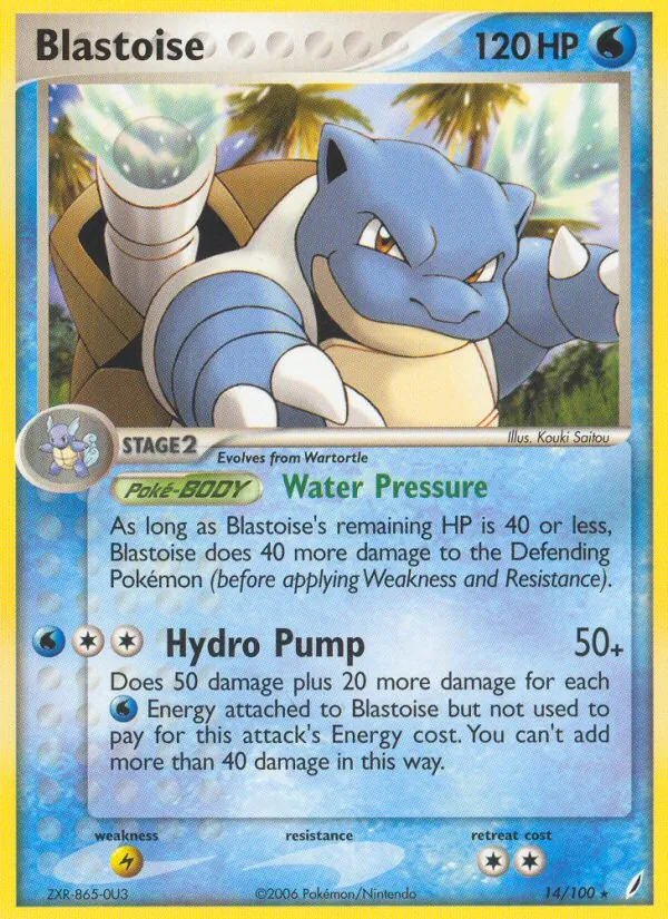 Blastoise 14/100