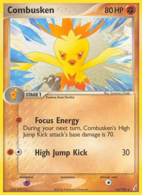 Combusken 16/100