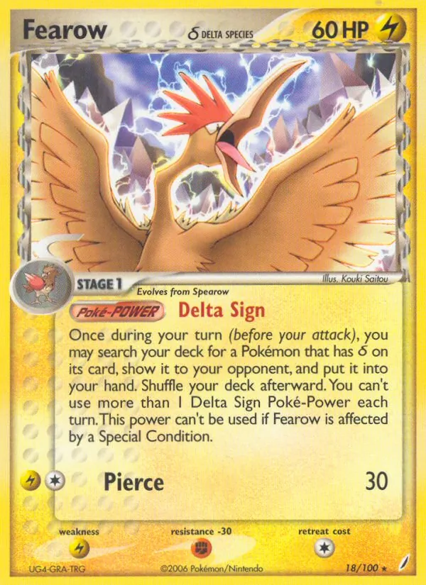 Fearow δ 18/100