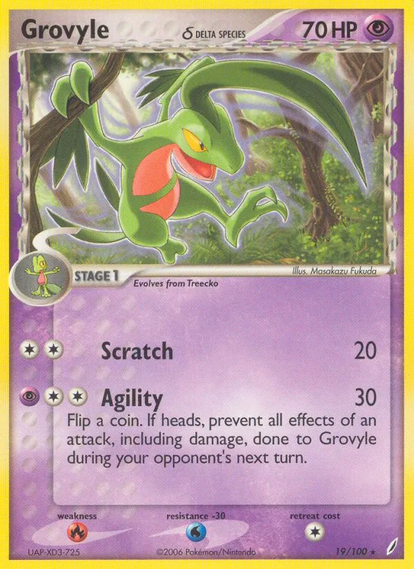 Grovyle δ 19/100