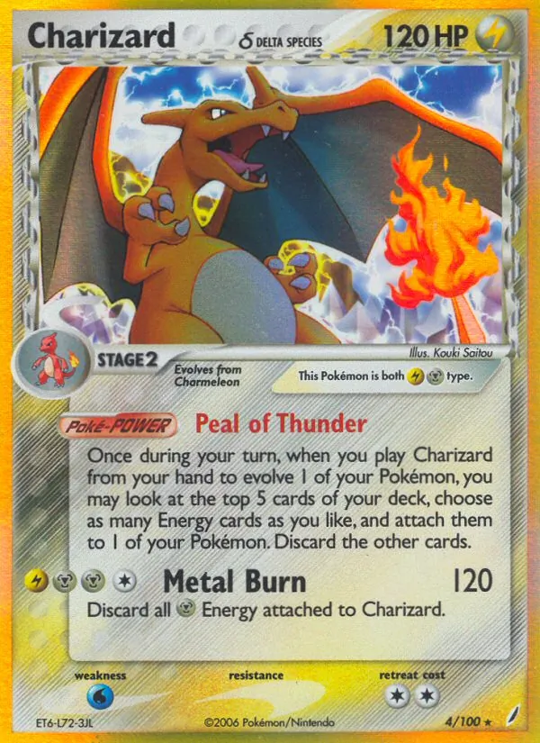 Charizard δ 4/100