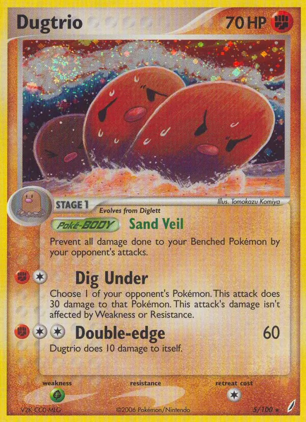 Dugtrio 5/100