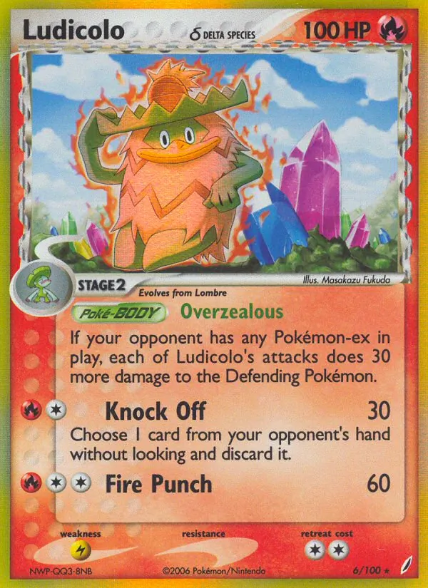 Ludicolo δ 6/100