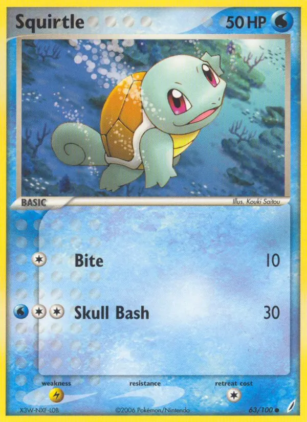 Squirtle 63/100