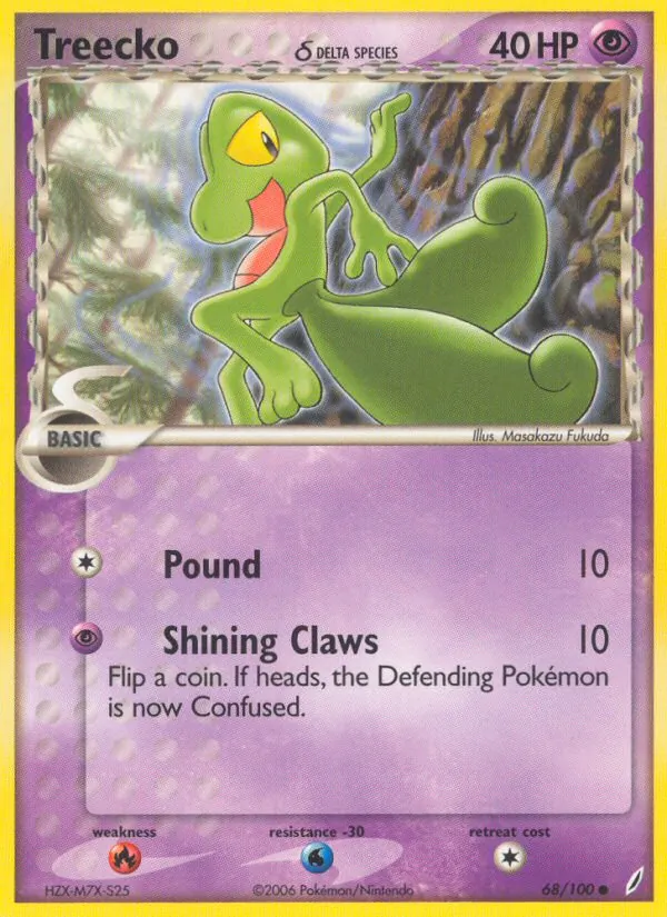 Treecko δ 68/100