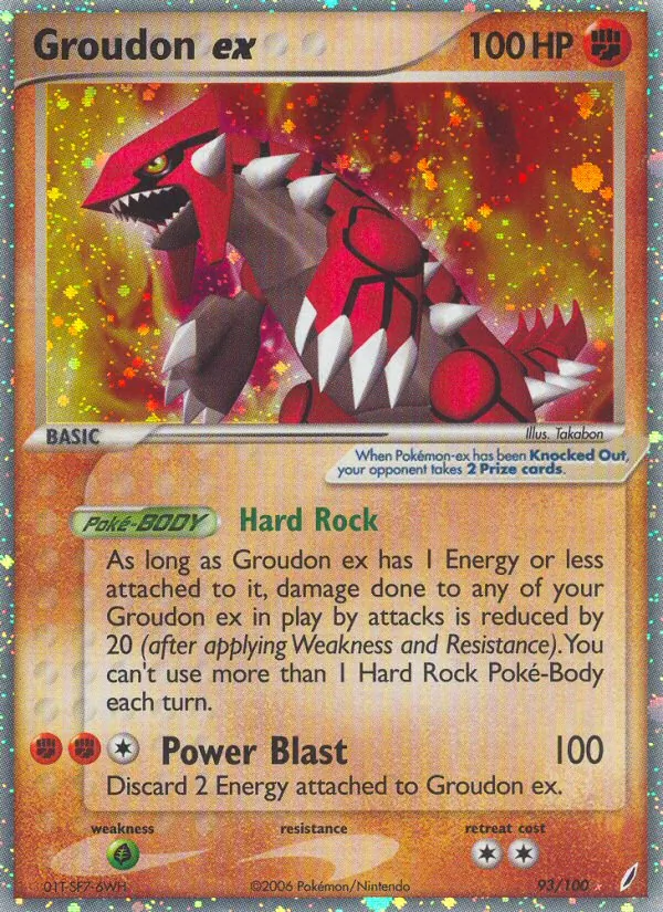 Groudon ex 93/100