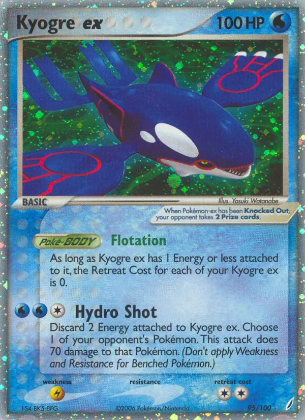Kyogre ex 95/100