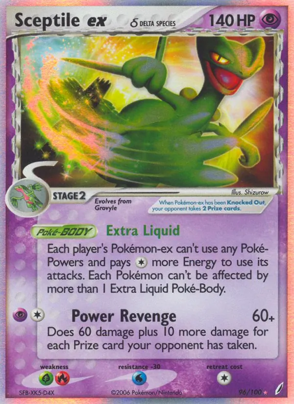 Sceptile ex δ 96/100