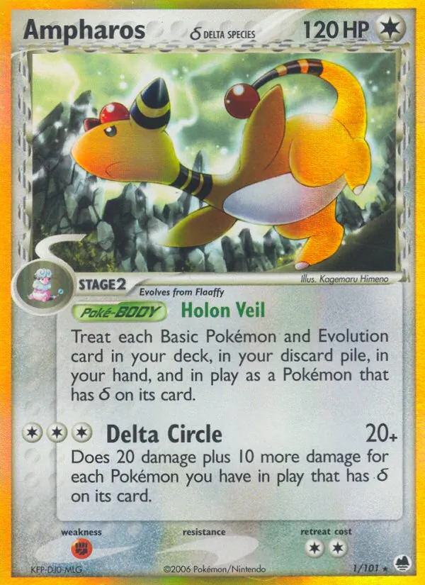 Ampharos δ 1/101