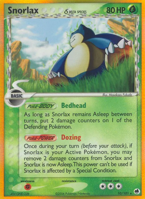 Snorlax δ 10/101