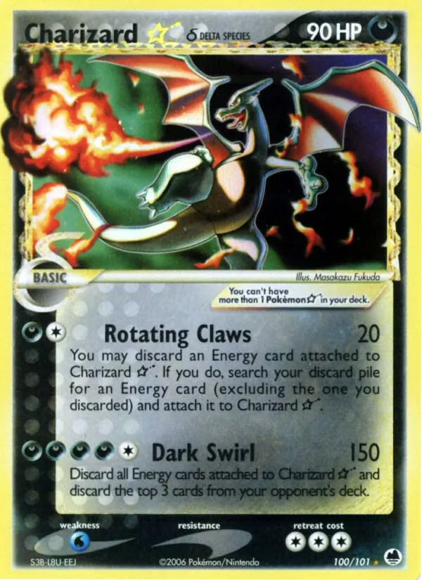 Charizard ☆ δ 100/101