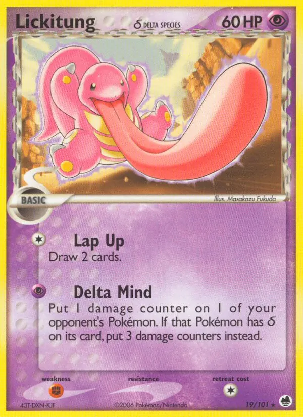 Lickitung δ 19/101