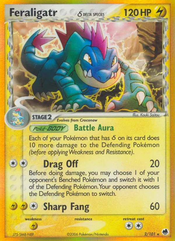 Feraligatr δ 2/101