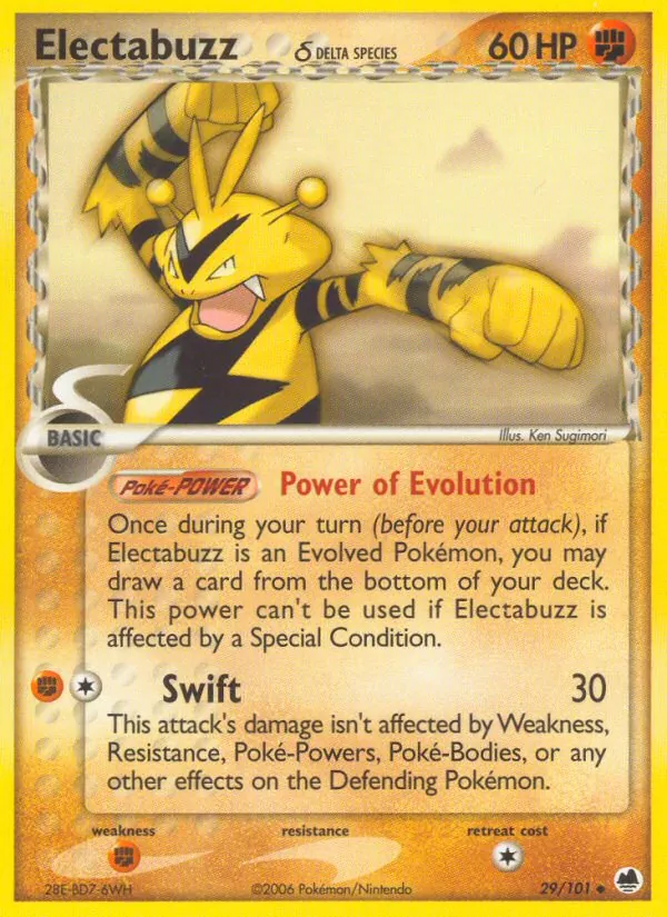 Electabuzz δ 29/101
