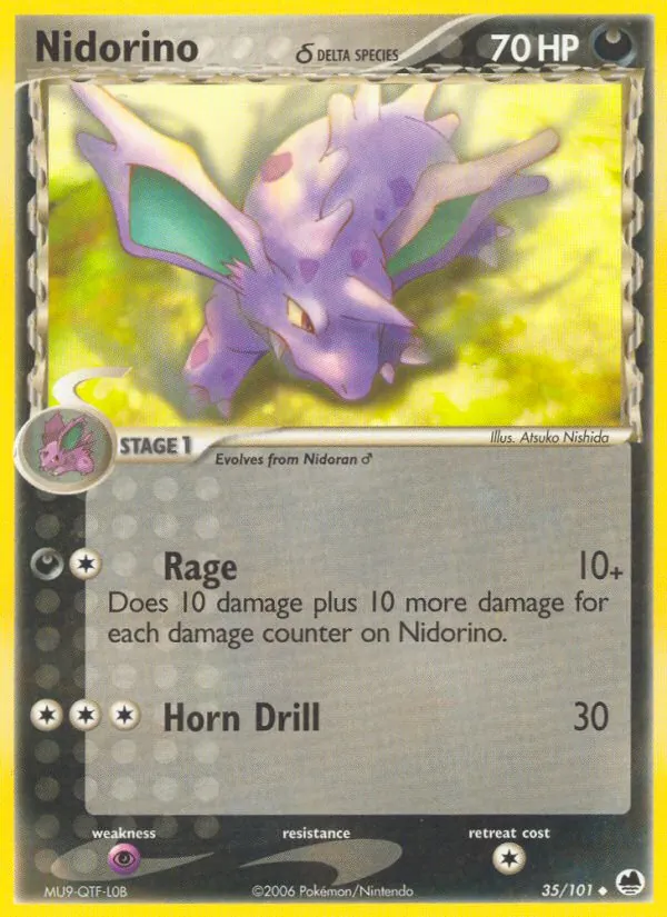 Nidorino δ 35/101