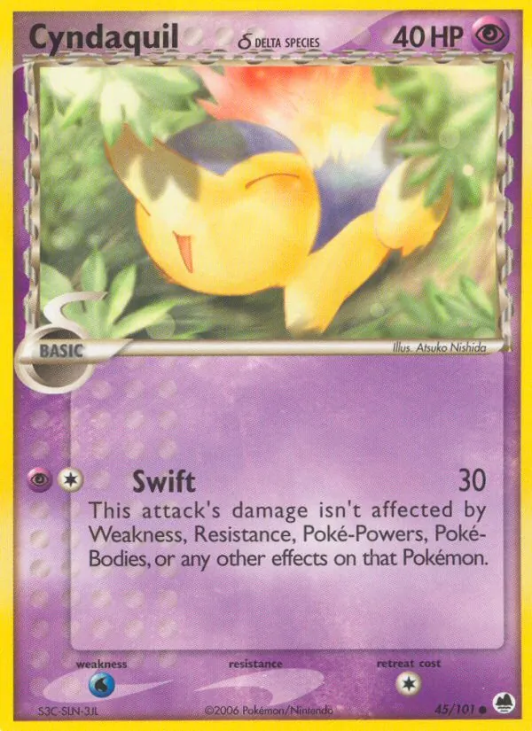Cyndaquil δ 45/101