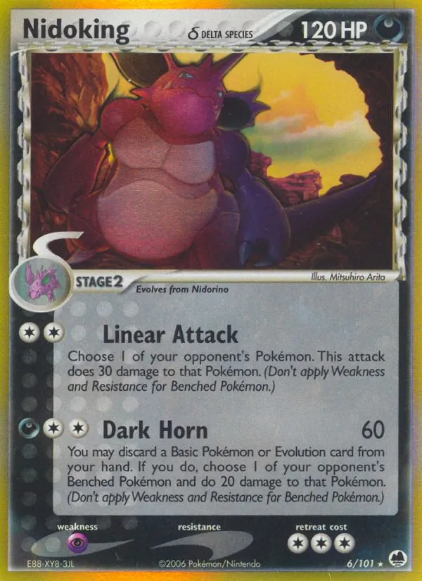 Nidoking δ 6/101