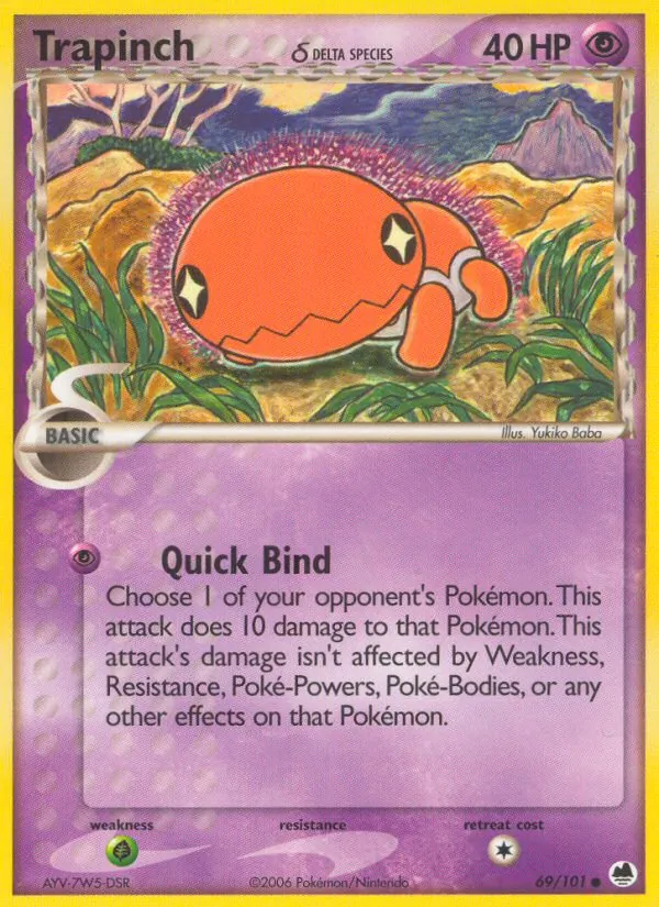 Trapinch δ 69/101