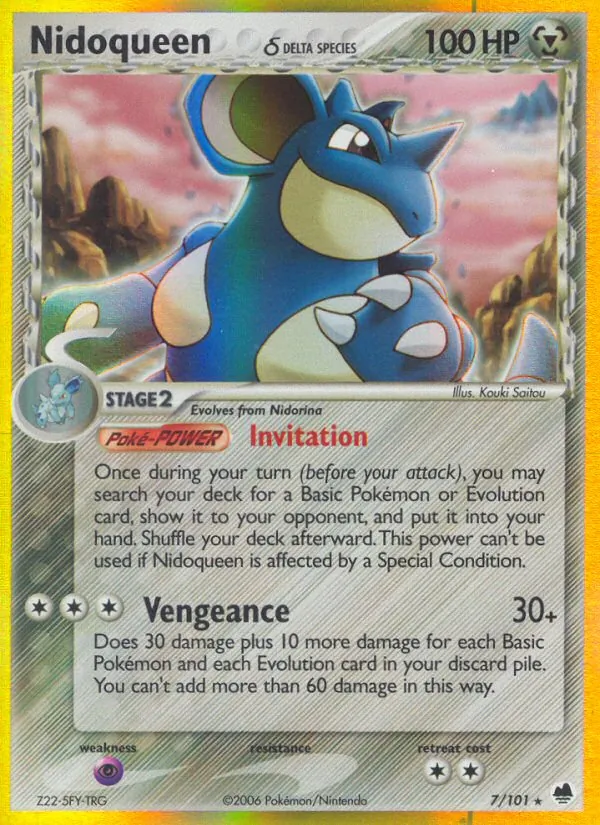 Nidoqueen δ 7/101