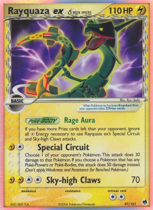 Rayquaza ex δ 97/101