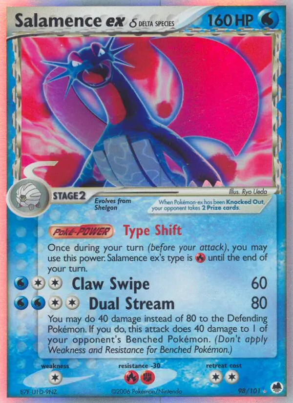 Salamence ex δ 98/101