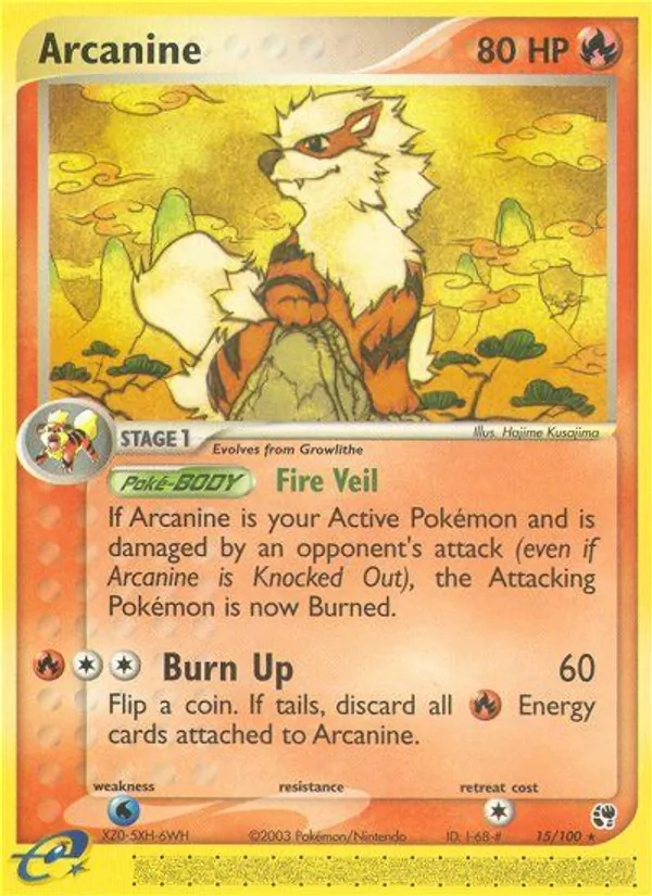 Arcanine 15/100