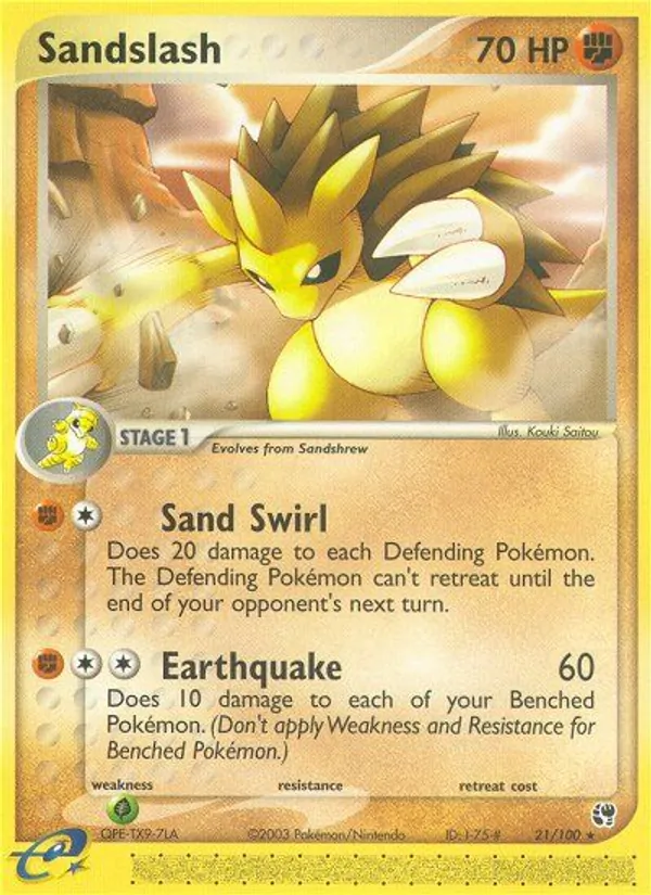 Sandslash 21/100