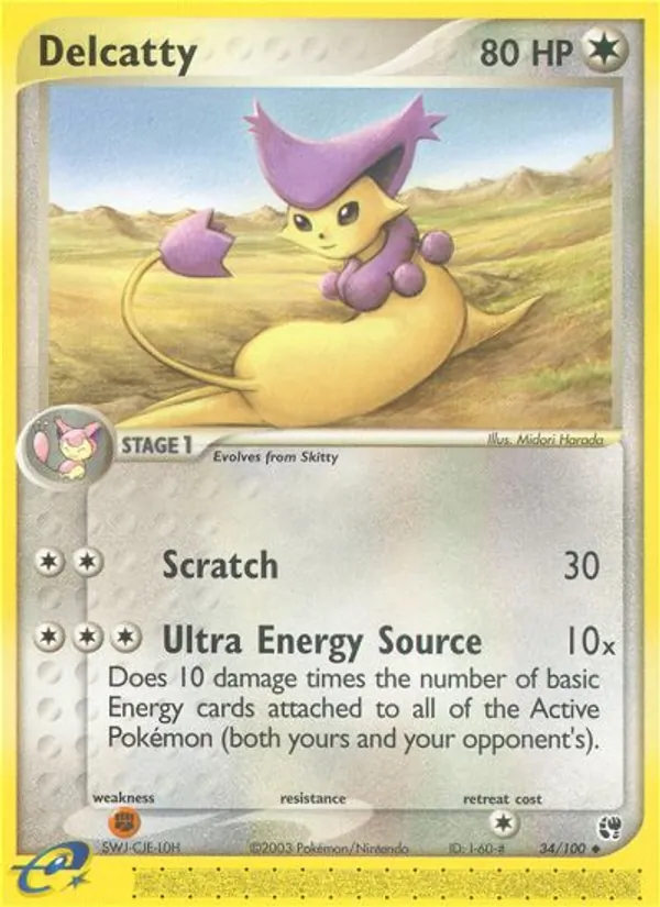 Delcatty 34/100