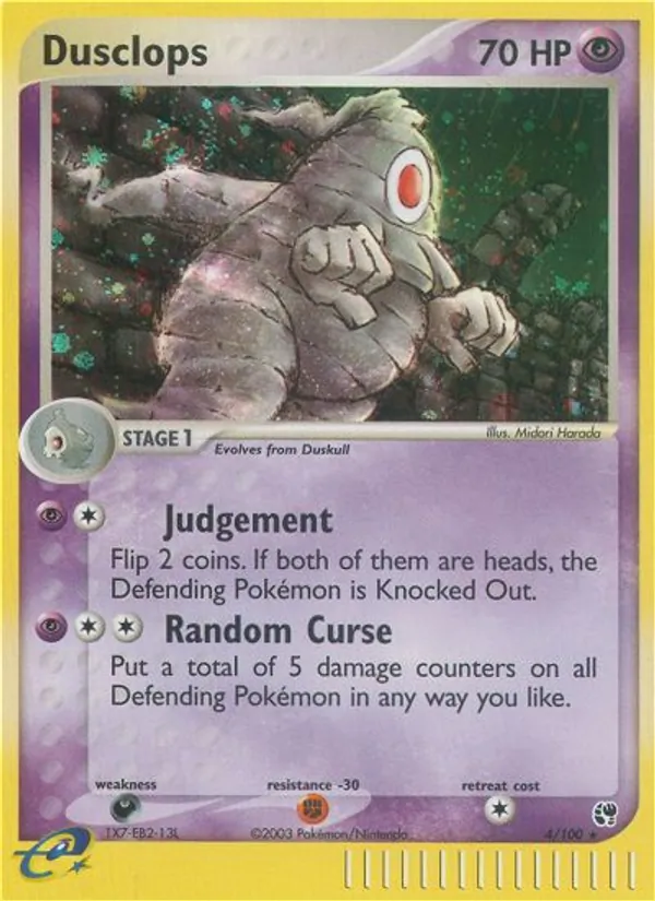Dusclops 4/100