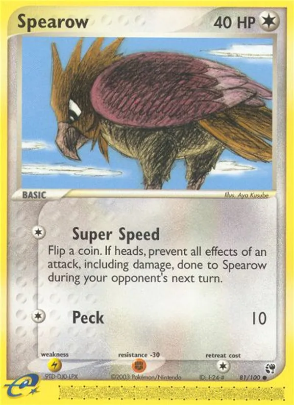 Spearow 81/100