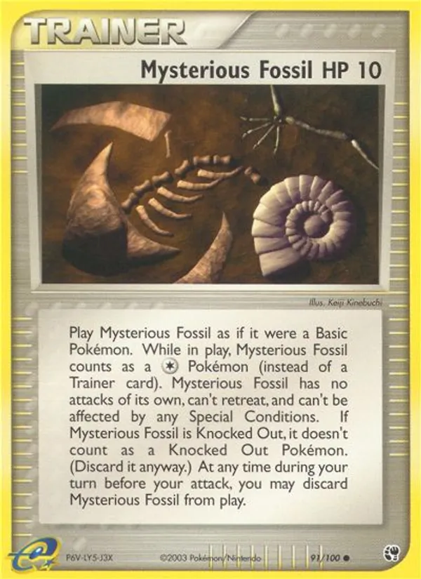Mysterious Fossil 91/100