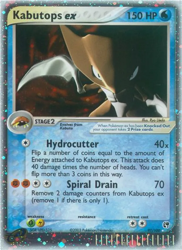 Kabutops ex 97/100