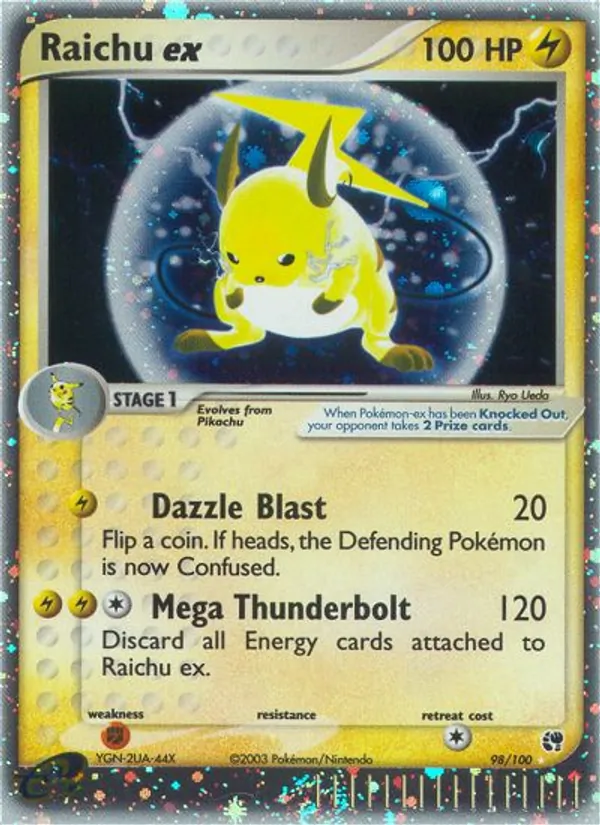 Raichu ex 98/100