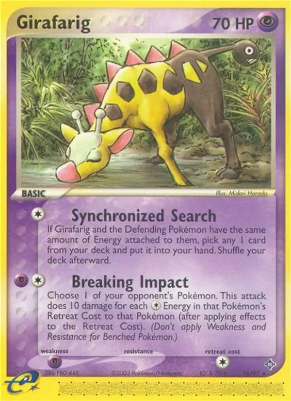 Girafarig 16/97