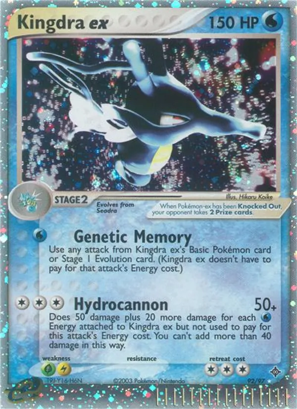 Kingdra ex 92/97