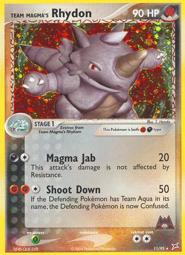 Team Magma's Rhydon 11/95