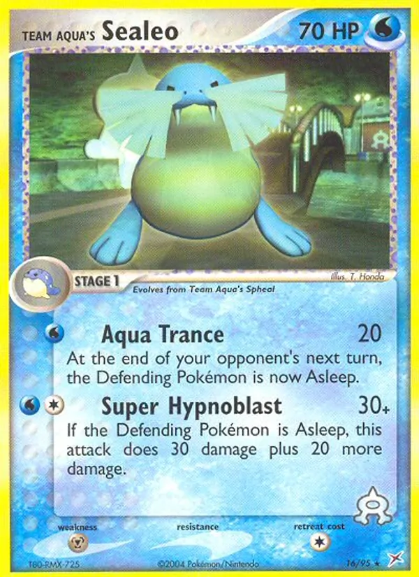 Team Aqua's Sealeo 16/95
