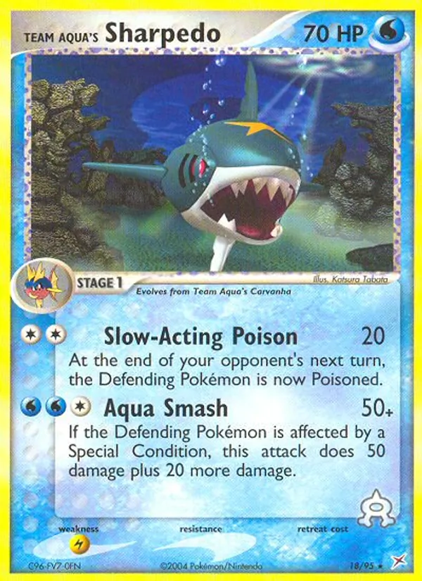 Team Aqua's Sharpedo 18/95